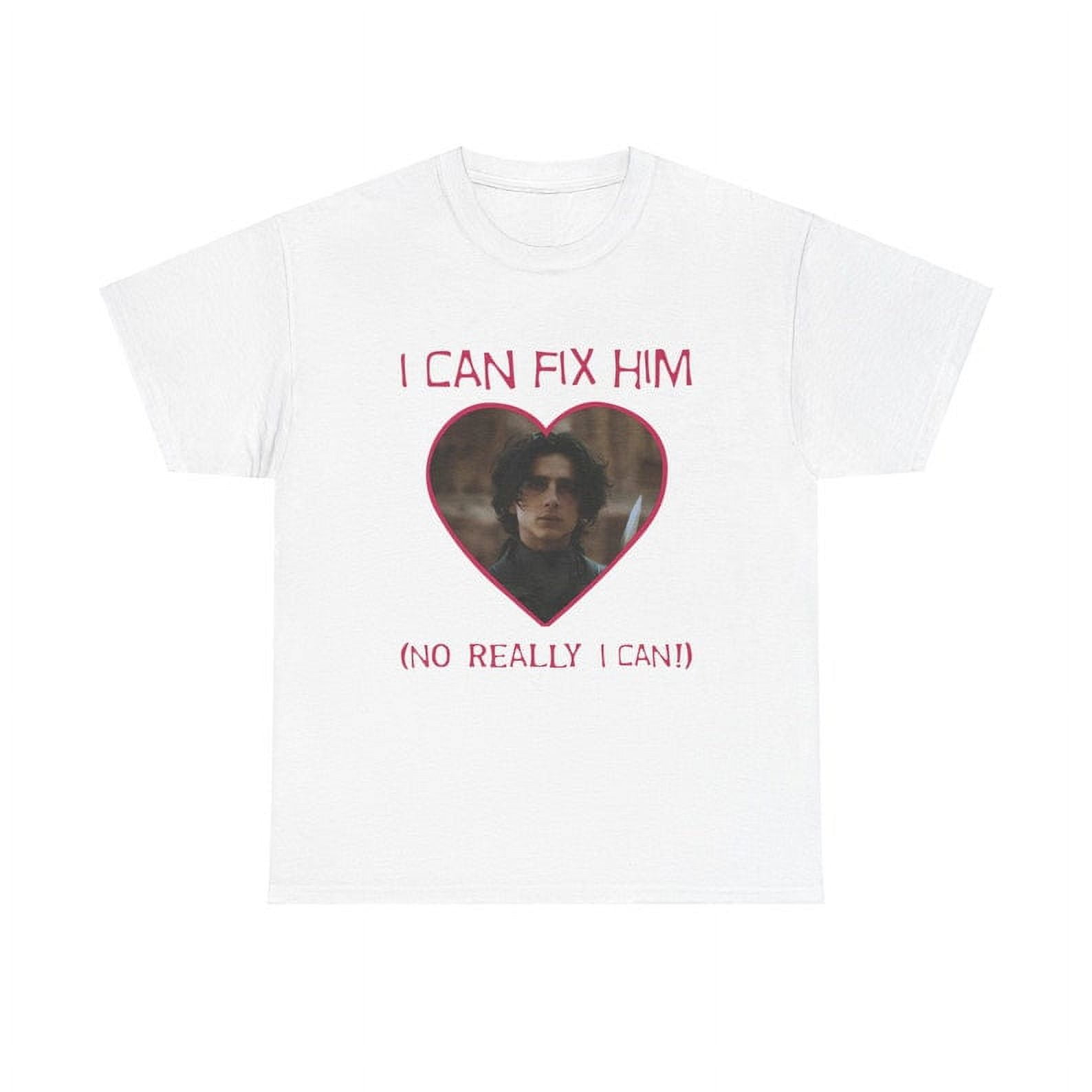 The Unisex Soft-style T-shirt, 100% Cotton, I Can Fix Him Paul Atreides ...