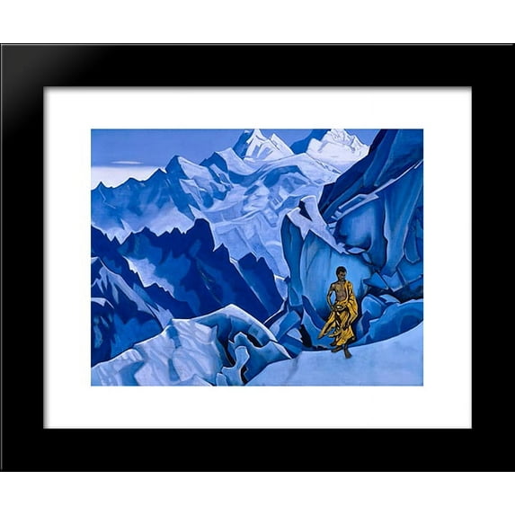 The unspilling vessel 20x24 Framed Art Print by Nicholas Roerich
