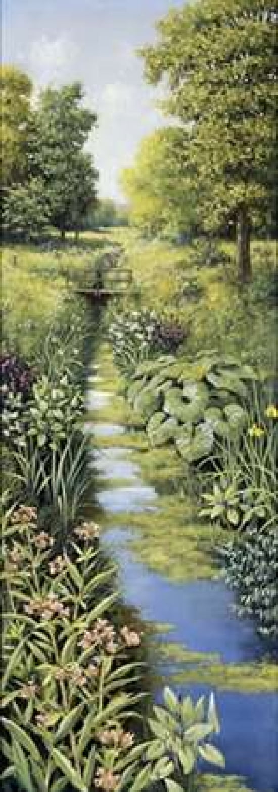 The way of water Canvas Art - Peter Motz (10 x 20)