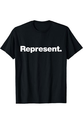 The word represent | A design that says Represent T-Shirt