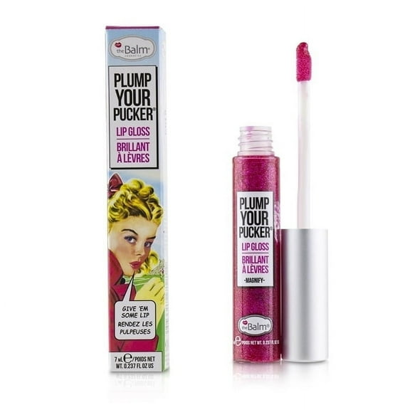 TheBalm Plum Your Pucker Lip Gloss - # Magnify 7ml/0.237oz