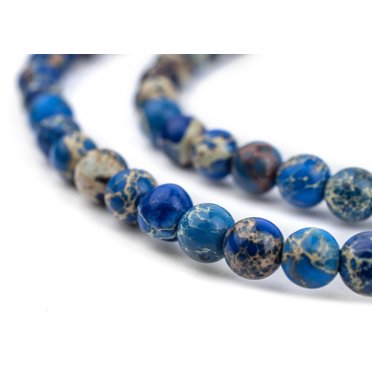 10mm Natural Sea Sediment Jasper & Amethyst Stone Bracelet - Healing Floral Gemstone Gift