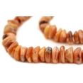 thumbnail image 1 of The Bead Chest Carnelian Agate Disk Beads (10-20mm), 1 of 4