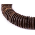 thumbnail image 1 of The Bead Chest Chocolate Disk Coconut Shell Beads (25mm), 1 of 4