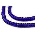thumbnail image 1 of The Bead Chest Cobalt Blue Java Glass Button Beads (8mm), 1 of 4