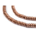 thumbnail image 1 of The Bead Chest Copper 5mm Saucer Beads, Full Strand of Quality Metal Spacers for DIY Jewelry Design, 1 of 4