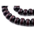 thumbnail image 1 of The Bead Chest Dark Brown Abacus Natural Wood Beads (10x15mm): Organic Eco-Friendly Wooden Bead Strand for DIY Jewelry, Crafts, Necklace and Bracelet Making, 1 of 4