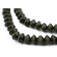 thumbnail image 1 of The Bead Chest Olive Green Bicone Natural Wood Beads (5x8mm): Organic Eco-Friendly Wooden Bead Strand for DIY Jewelry, Crafts, Necklace and Bracelet Making, 1 of 4