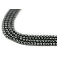 thumbnail image 1 of The Bead Chest Round Non-Magnetic Hematite Beads (2mm), 1 of 3