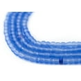 thumbnail image 1 of The Bead Chest Sky Blue Matte Glass Seed Beads (4mm) - 24 inch Strand of Quality Glass Beads, 1 of 4