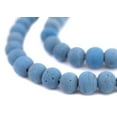 thumbnail image 1 of The Bead Chest Turquoise Blue Ancient Style Java Glass Beads (11mm), 1 of 4