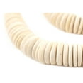 thumbnail image 1 of The Bead Chest White Disk Coconut Shell Beads (20mm), 1 of 4