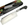 thumbnail image 1 of TheBoneEdge 12' Chef Kitchen Cleaver Knife Black Packawood Handle Stainless Steel, 1 of 3