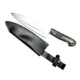 thumbnail image 1 of TheBoneEdge 13.5" Black Wood Handle Chef Choice Stainless Steel Kitchen Knife, 1 of 2