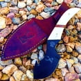 thumbnail image 1 of TheBoneEdge 8.5" Skinner Stainless Steel Hunting Knife with Leather Sheath, 1 of 3