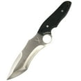 thumbnail image 1 of TheBoneEdge Stainless Steel Hunting knife Slotted Blade Bottom All Black Handle 13046, 1 of 1