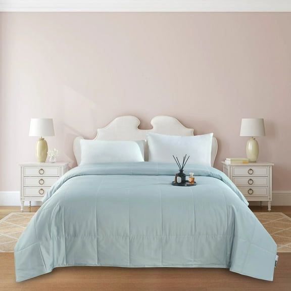 TheCotton&Silk Machine Washable Silk Filled Quilt /Bedspread /Blanket /Duvet Insert