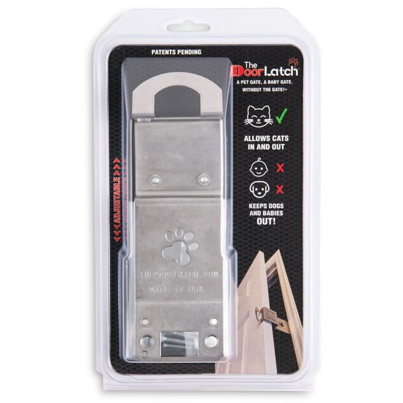 TheDoorLatch No-Cut Cat Door and Baby Gate Alternative
