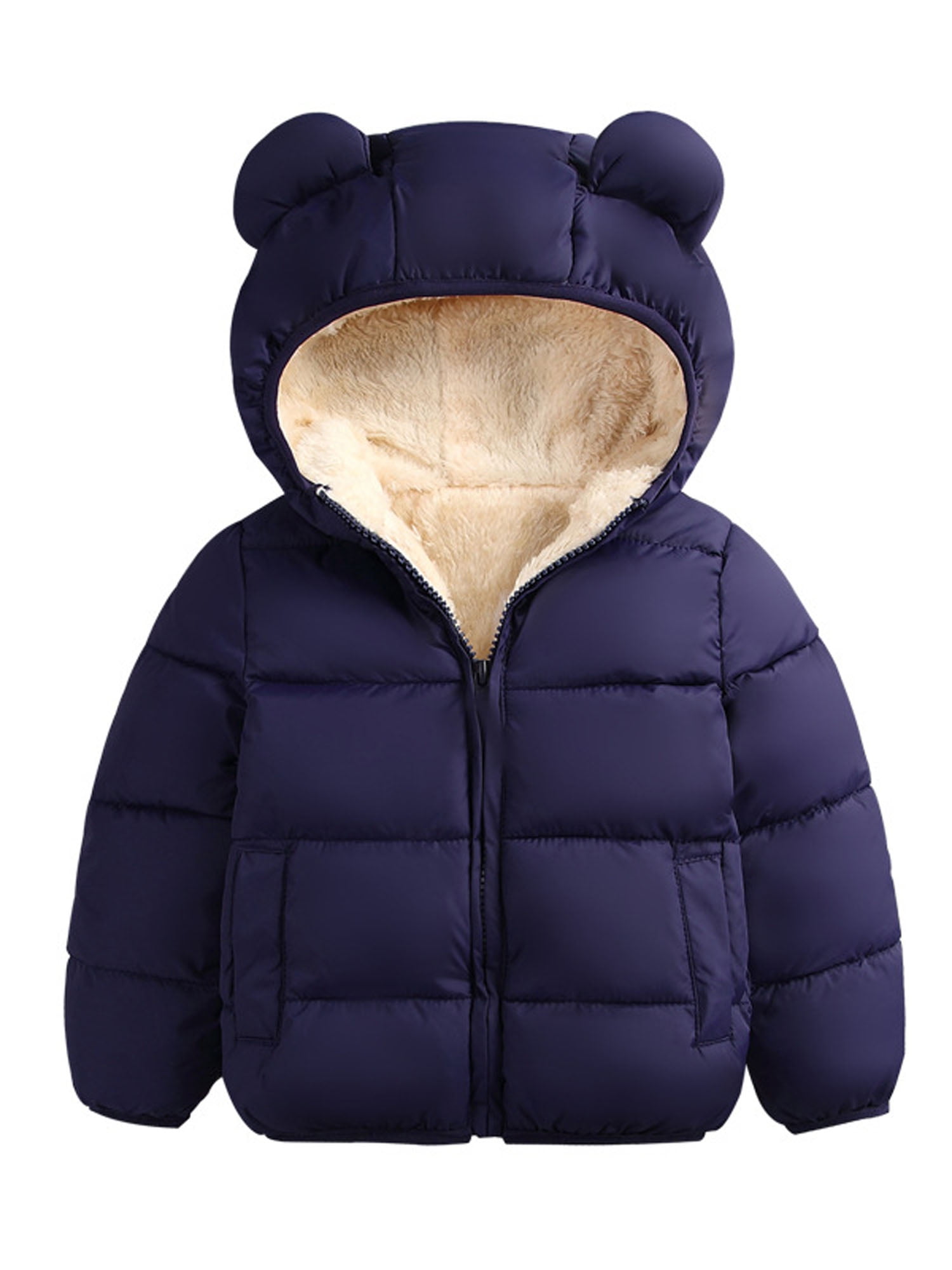 TheFound Infant Toddler Kids Baby Boy Girl Bear Hooded Coat Winter