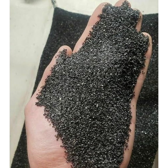 The Black Aquarium Sand Substrate (45lbs)