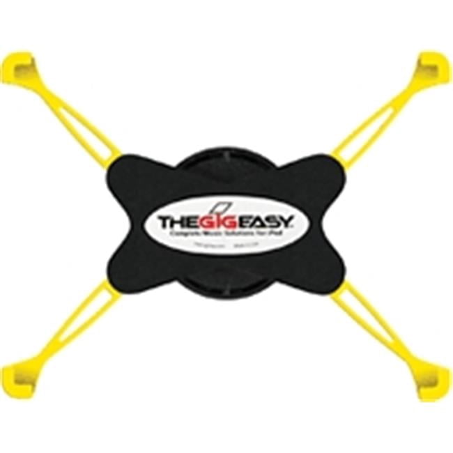 The Gigeasy SM2-YE Mic Stand Mount for iPad 2 3 4 Yellow Arms & Black Body