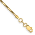 thumbnail image 1 of TheJewelryHut 14K 1.5mm Semi-Solid Round Box Chain, 1 of 2
