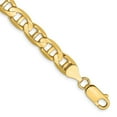 thumbnail image 1 of TheJewelryHut 14K 7mm Concave Anchor Chain, 1 of 2