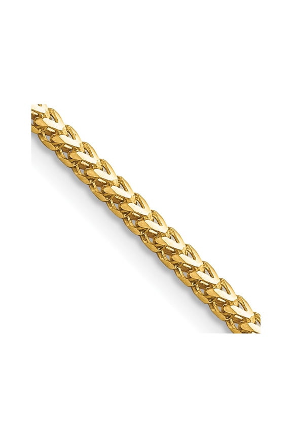 TheJewelryHut Designer 14k 2mm Franco Chain