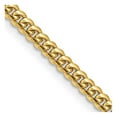 thumbnail image 1 of TheJewelryHut Designer 14k 3.5mm Solid Miami Cuban Chain, 1 of 2