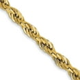 thumbnail image 1 of TheJewelryHut Designer 14ky 3.0mm Semi-Solid Rope Chain, 1 of 2