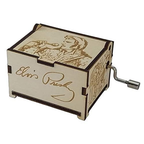 TheLaser'sEdge, Elvis Presley Mini Music Box, with song "Can't Help Falling In Love"