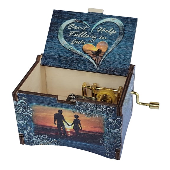 TheLaser'sEdge, Elvis Presley Music Box, with song "Can't Help Falling In Love"