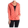 thumbnail image 1 of TheLovely Long Sleeve Drawstring Thin Workout Zip UP Hoodie Top, 1 of 2