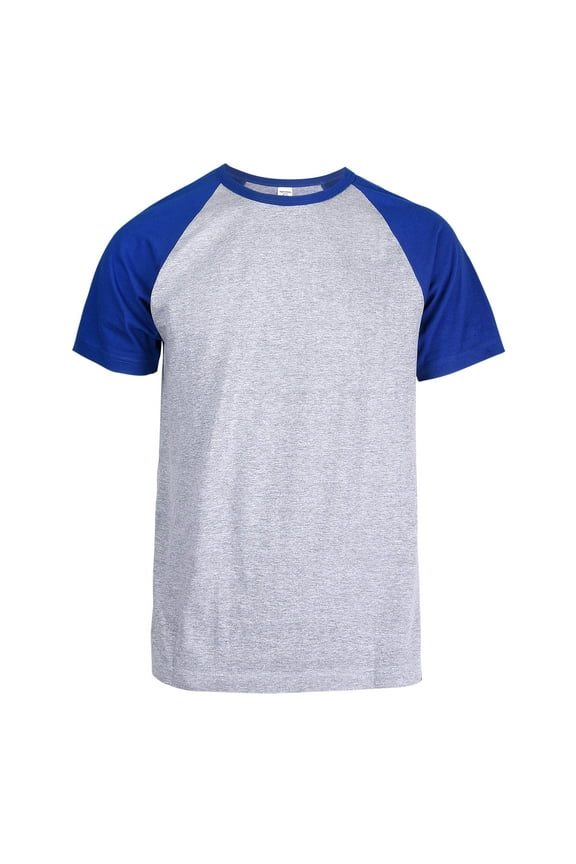 Men & Women Short Sleeve Baseball Raglan Tee Shirt Top