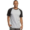 thumbnail image 1 of TheLovely Men & Women Unisex Short Sleeve Baseball Raglan Tee Shirt Top, 1 of 4