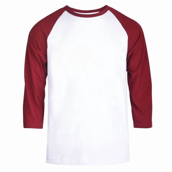 TheLovely Men's 3/4 Sleeve Crew Neck Raglan Jersey Baseball Tee Shirts (Single and Multi Packs Available)