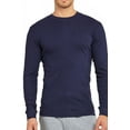 thumbnail image 1 of TheLovely Men's Classic Waffle Knit Heavyweight Cotton Long Sleeve Thermal T-Shirt Top, 1 of 4