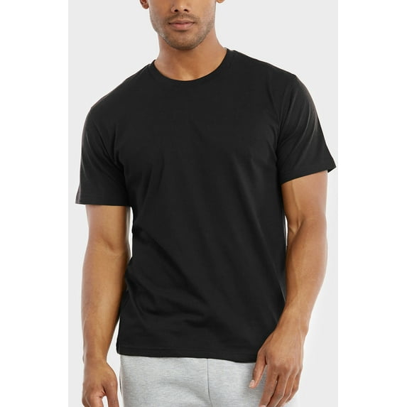 TheLovely Men's Crew Neck Basic Cotton Heavyweight Classic Tee Shirts (S-3XL)