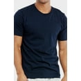 thumbnail image 1 of TheLovely Men's Crew Neck Lightweight Short Sleeve Tee Soft Jersey Shirt Top, 1 of 4