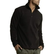 TheLovely Men's Fleece Quarter Zip Pullover Lightweight Sweater Jacket
