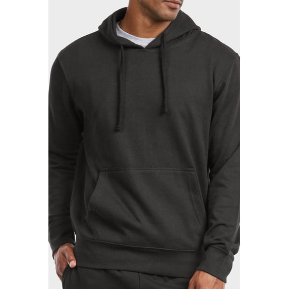 TheLovely Men's Lightweight Cotton Blend Fleece Pullover Hoodie Sweatshirt