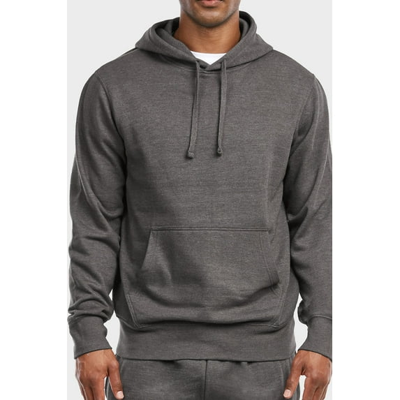 TheLovely Men's Lightweight Cotton Blend Fleece Pullover Hoodie Sweatshirt