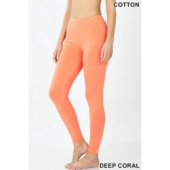 TheLovely Plus Size Premium Cotton High Waist Full Length Leggings