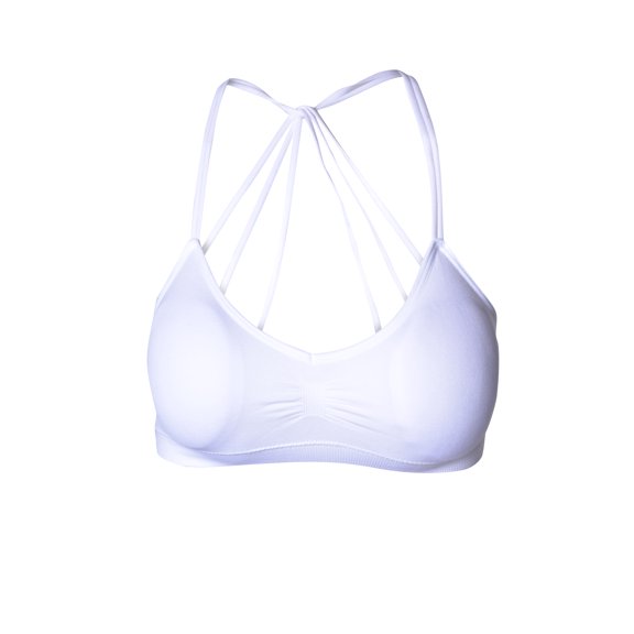 TheLovely Strappy Cutout Padded Bustier Bralette Sports Bra