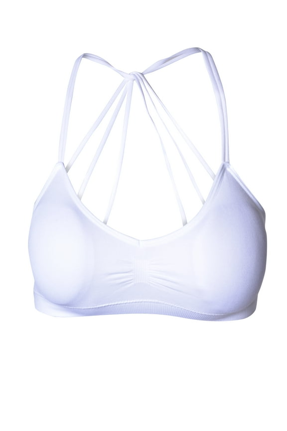 TheLovely Strappy Cutout Padded Bustier Bralette Sports Bra