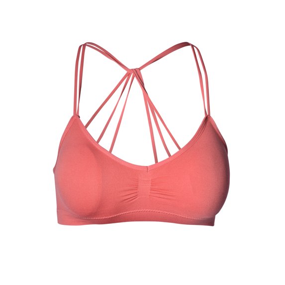 TheLovely Strappy Cutout Padded Bustier Bralette Sports Bra