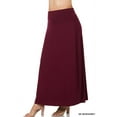 thumbnail image 1 of TheLovely Women & Plus Basic Relaxed Foldable High Waist Draped Maxi Skirts, 1 of 2
