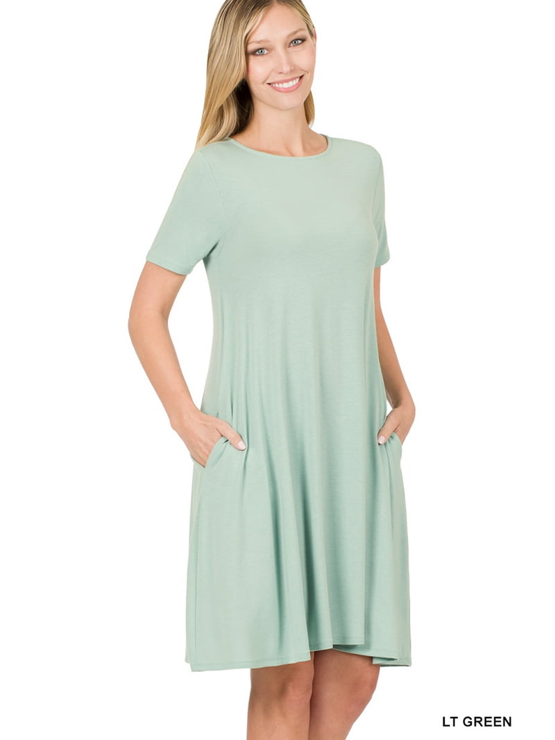 green emerald velvet dress Cutout Neckline Draped Fit & Flare Midi Dress main image 1