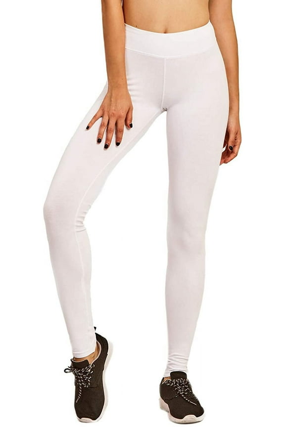 Women & Plus Soft Cotton Active Stretch Ankle Length Lightweight Leggings