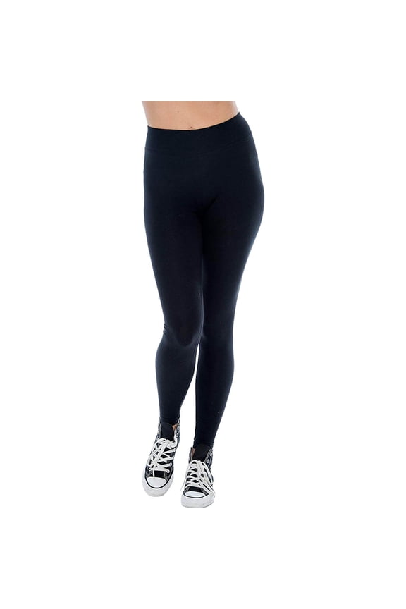 Women & Plus Soft Cotton Active Stretch Ankle Length Lightweight Leggings